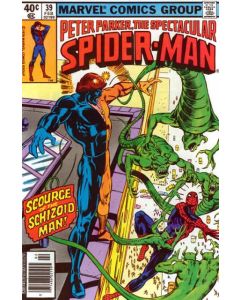 Spectacular Spider-Man (1976) #  39 Newsstand (8.0-VF) Schizoid Man