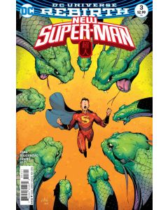 New Super-Man (2016) #   3 Cover A (9.2-NM) Flying Dragon General