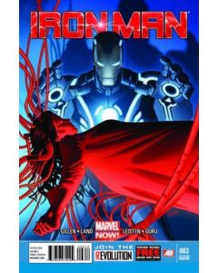 Iron Man (2013) #   3 2nd Print (6.0-FN) Variant, New Stealth Armor