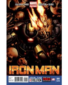 Iron Man (2013) #   4 2nd Print (6.0-FN) Variant, New Battle Armor