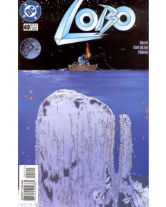 Lobo (1993) #  40 (6.0-FN) Price tag on back cover, Jaws homage