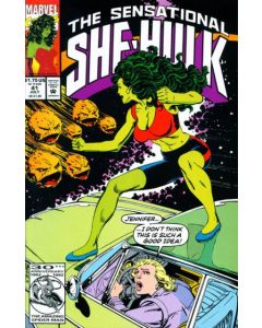 Sensational She-Hulk (1989) #  41 (6.0-FN) Pricetag on cover