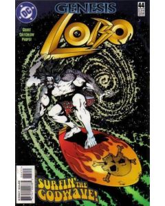 Lobo (1993) #  44 (7.0-FVF) Genesis Tie-In, price tag on back cover