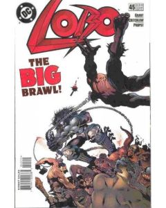 Lobo (1993) #  45 (7.0-FVF) Price tag on back cover