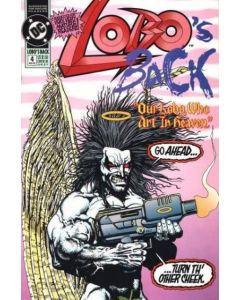 Lobo's Back (1992) #   4 (3.0-GVG) 2,5 Inch Spine Split at Lower Spine