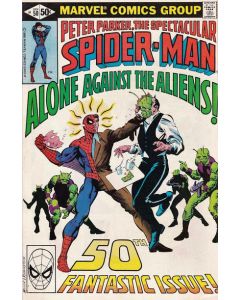 Spectacular Spider-Man (1976) #  50 (7.0-FVF) Mysterio Cameo