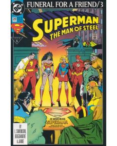 Superman The Man of Steel (1991) #  20 (7.0-FVF) Funeral for a Friend