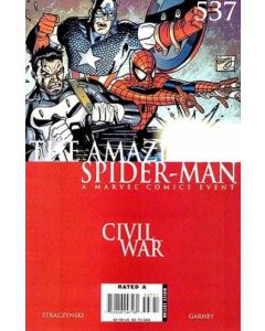 Amazing Spider-Man (1998) # 537 (5.0-VGF) Civil War Tie-In