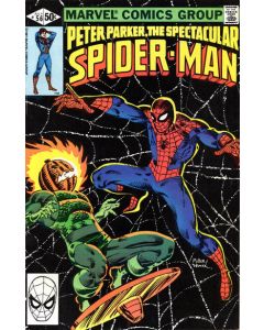 Spectacular Spider-Man (1976) #  56 UK Price Variant (8.0-VF) 2nd Jack O'Lantern