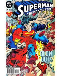 Superman The Man of Steel (1991) #  27 (6.0-FN) 3 inch spine split at bottom of spine