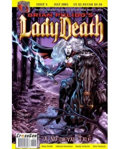 Brian Pulido's Lady Death A Medieval Tale (2003) #   5 (8.0-VF)