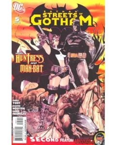 Batman Streets of Gotham (2009) #   5 (8.0-VF) Huntress, Man-Bat