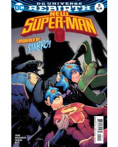 New Super-Man (2016) #   5 Cover A (9.2-NM) Starro. Bomb
