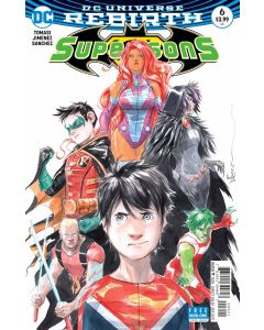 Super Sons (2017) #   6 Cover B (9.2-NM) Superboy joins the Teen Titans