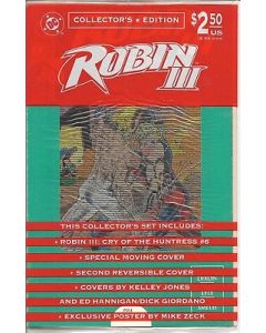 Robin III Cry of the Huntress (1992) #   6 Coll Polybagged (9.0-VFNM) Slide motion cover