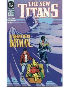 New Teen Titans (1984) #  65 (8.0-VF)