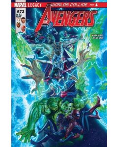 Avengers (2017) # 672 Cover A (9.0-VFNM) Alex Ross cover, Champions