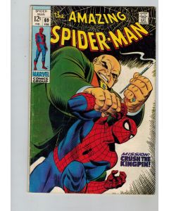 Amazing Spider-Man (1963) #  69 (4.5-VG+) (468596) Kingpin