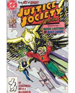 Justice Society of America (1991) #   6 (8.0-VF) Green Lantern, Black Canary