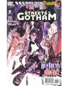 Batman Streets of Gotham (2009) #   6 (8.0-VF) Huntress, Man-Bat