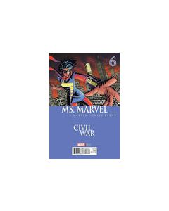 Ms. Marvel (2016) #   6 Cover B Civil War Variant (9.0-VFNM)