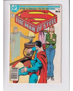 Superman The Man of Steel (1986) #   6 Newsstand (7.0-FVF) John Byrne