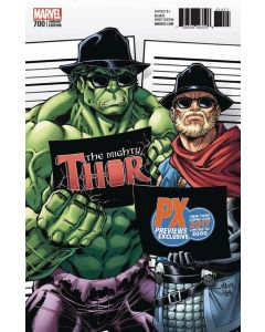 Mighty Thor (2015) # 700 PX NYCC (9.2-NM) Todd Nauck Variant