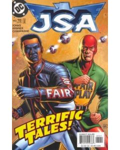 JSA (1999) #  70 (6.0-FN) Spine discoloration