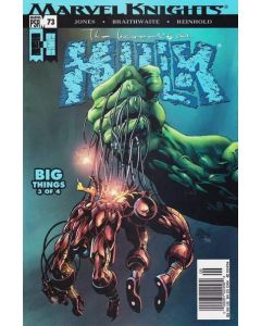Incredible Hulk (1999) #  73 Newsstand (7.0-FVF) Iron Man