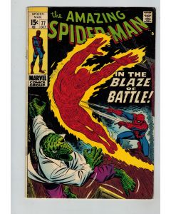 Amazing Spider-Man (1963) #  77 (6.0-FN) (468633) Human Torch, Lizard