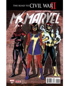Ms. Marvel (2016) #   7 (8.0-VF) Spider-Man, Nova