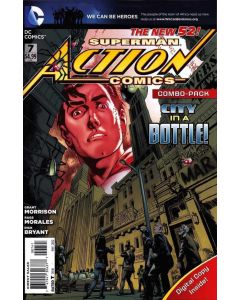 Action Comics (2011) #   7 COVER D (9.2-NM) COMBO-PACK