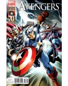 Avengers (2010) #  11 Cover B Captain America 75th Anniversary (9.0-VFNM)