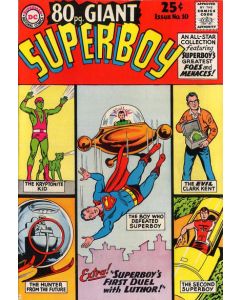 80 Page Giant (1964) #  10 (4.0-VG) 2" spine split, Superboy, Lex Luthor