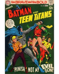 Brave and the Bold (1955) #  83 (2.0-GD) Cover detached, Neal Adams, Teen Titans
