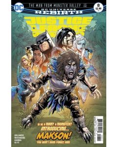 Justice League of America (2017) #   8 Cover A (8.0-VF) 1st Makson