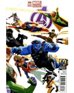 Avengers (2013) #   6 Cover B 50 Years of Avengers (9.0-VFNM) 