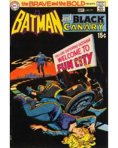Brave and the Bold (1955) #  91 (4.5-VG+) Neal Adams cover, Black Canary