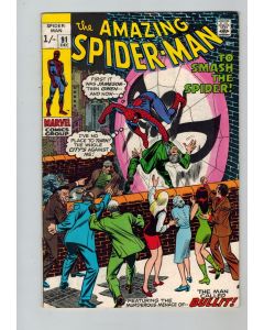 Amazing Spider-Man (1963) #  91 UK PRICE (6.5-FN+) (480734) Bullit