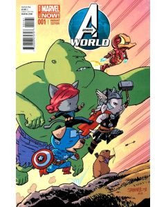 Avengers World (2014) #   1 Cover F 1:25 Samnee Variant (8.0-VF)