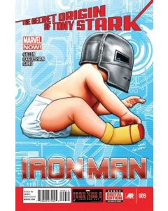 Iron Man (2013) #   9 (9.2-NM) Secret Origin of Tony Stark