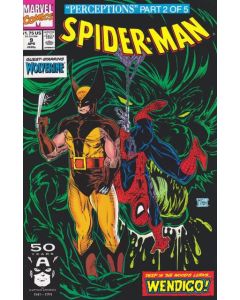 Spider-Man (1990) # 9 (6.0-FN) Wolverine, Wendigo