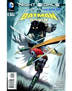 Batman and Robin (2011) #   9 (9.0-VFNM) Night of the Owls Tie-In