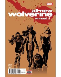 All New Wolverine (2015) Annual #   1 (8.0-VF)