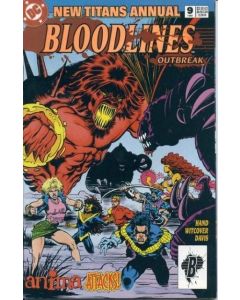 New Teen Titans (1984) ANNUAL #   9 (8.0-VF) 1st Anima