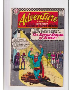 Adventure Comics (1938) # 344 (3.0-GVG) (752392) Stains, The Super-Stalag of Space