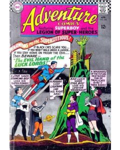 Adventure Comics (1938) # 343 (5.0-VGF) Legion of Super-Heroes, The Luck Lords