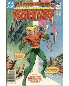 Adventure Comics (1938) # 478 Mark Jewelers (6.0-FN) Aquaman Plastic Man Starman