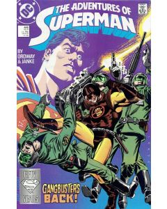 Adventures of Superman (1987) # 446 (8.0-VF) Gangbuster