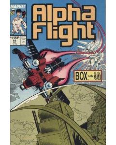Alpha Flight (1983) #  63 (6.0-FN) Box vs. the U.S.A.F.